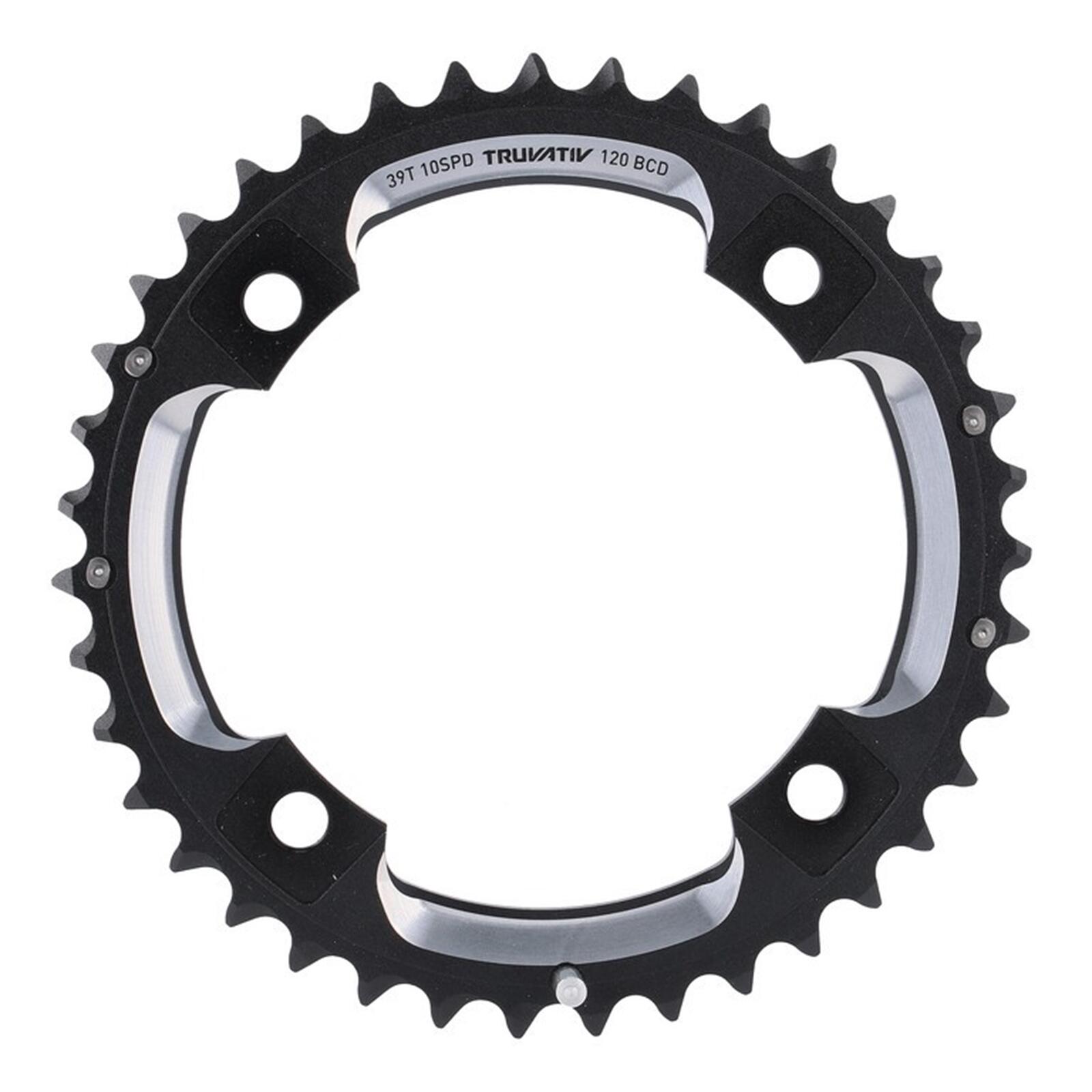 Sram Mtb 2x10 Long Pin Gxp Chainring Matt Black