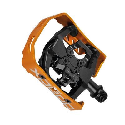 Xpedo Pedal Clipless Milo sw/orange. 9/16". einseitig SPD. XCF13AC