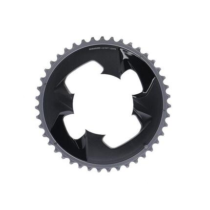 SRAM Force AXS Wide plateau 43 dents 4 trous 94 mm noir