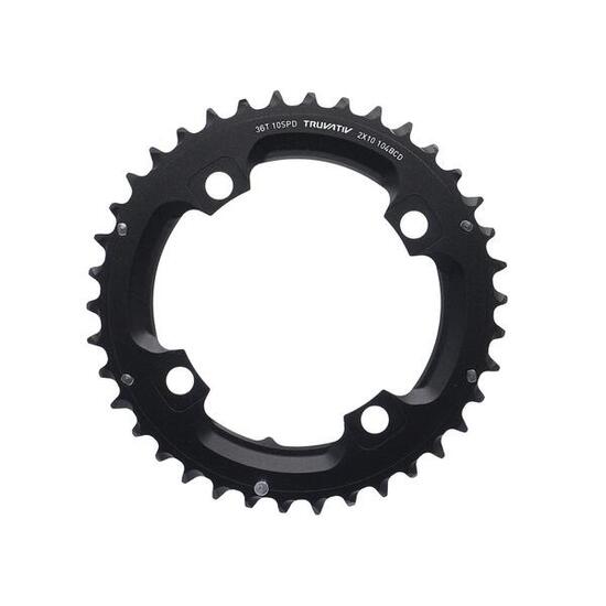 Sram Kettenblatt MTB 36 Z. S1 2x10-fach 104mm LK,aluminium,schwarz, Pin lang