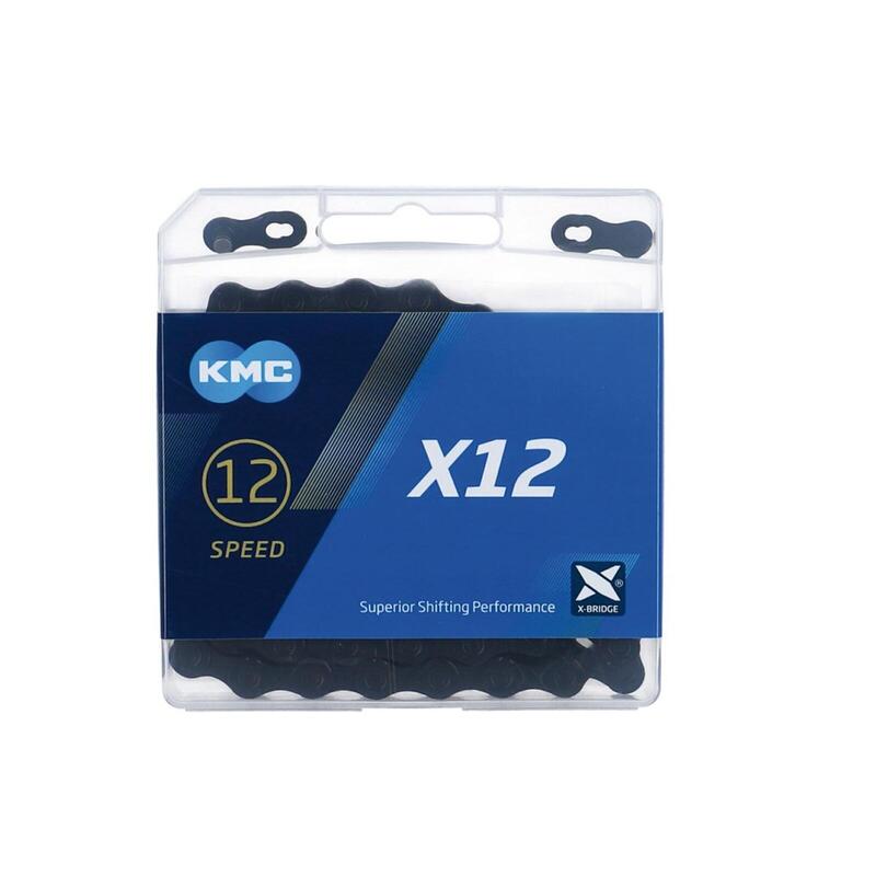 Łańcuch Rowerowy X12 Czarny Tech 126 Ogniw