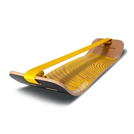 Giboard Gibbon Zen Yellow planche d'équilibre bois 106 cm