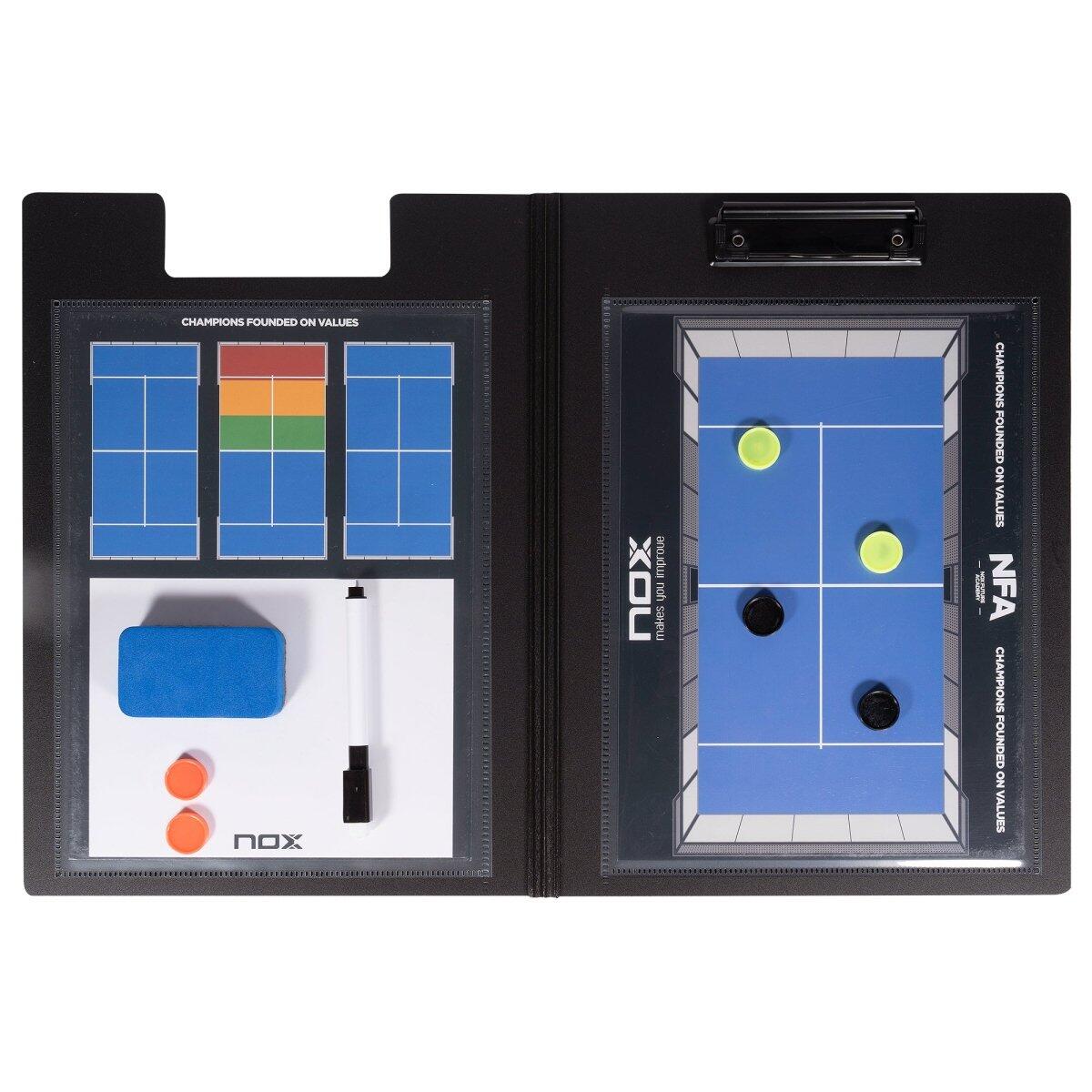 Quadro branco magnético para treinadores de padel 3/5