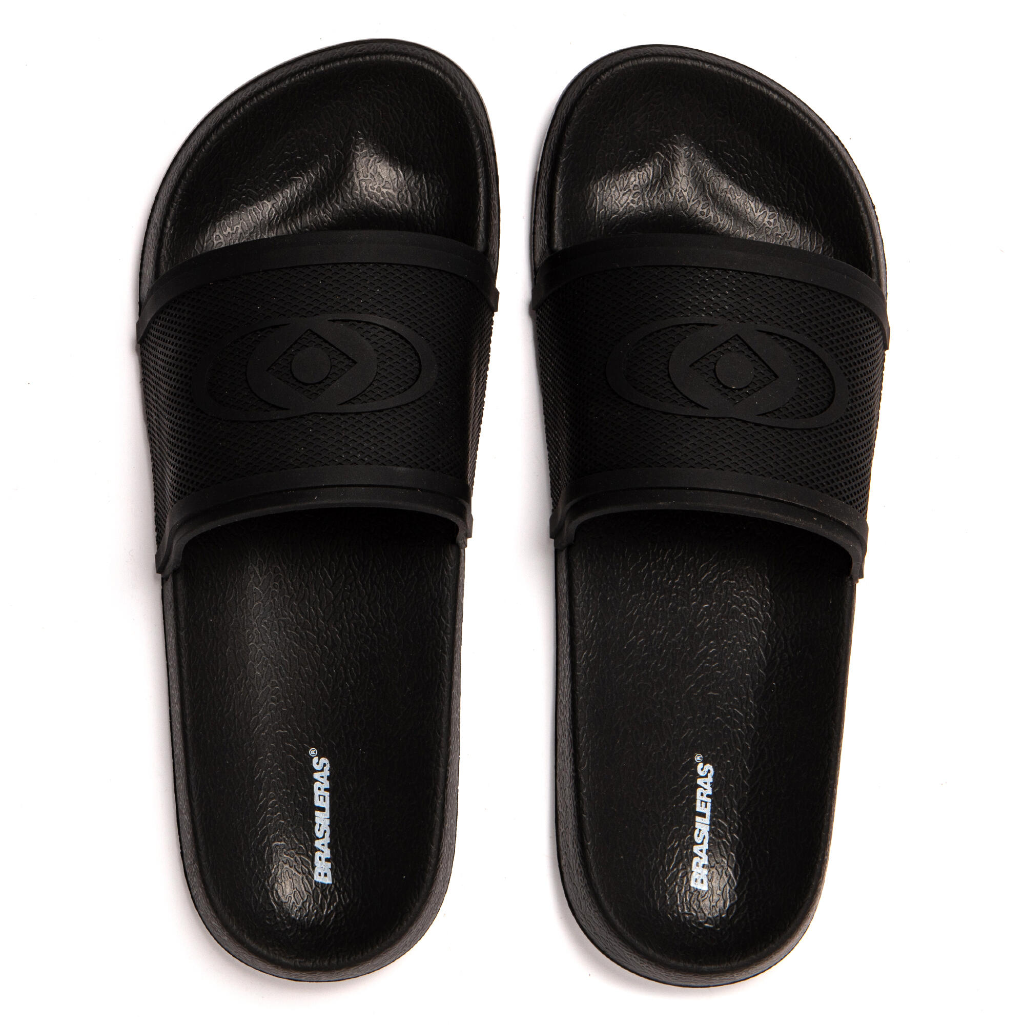 Sandales unisex Brasileras Noir semelle en gomme 6/7