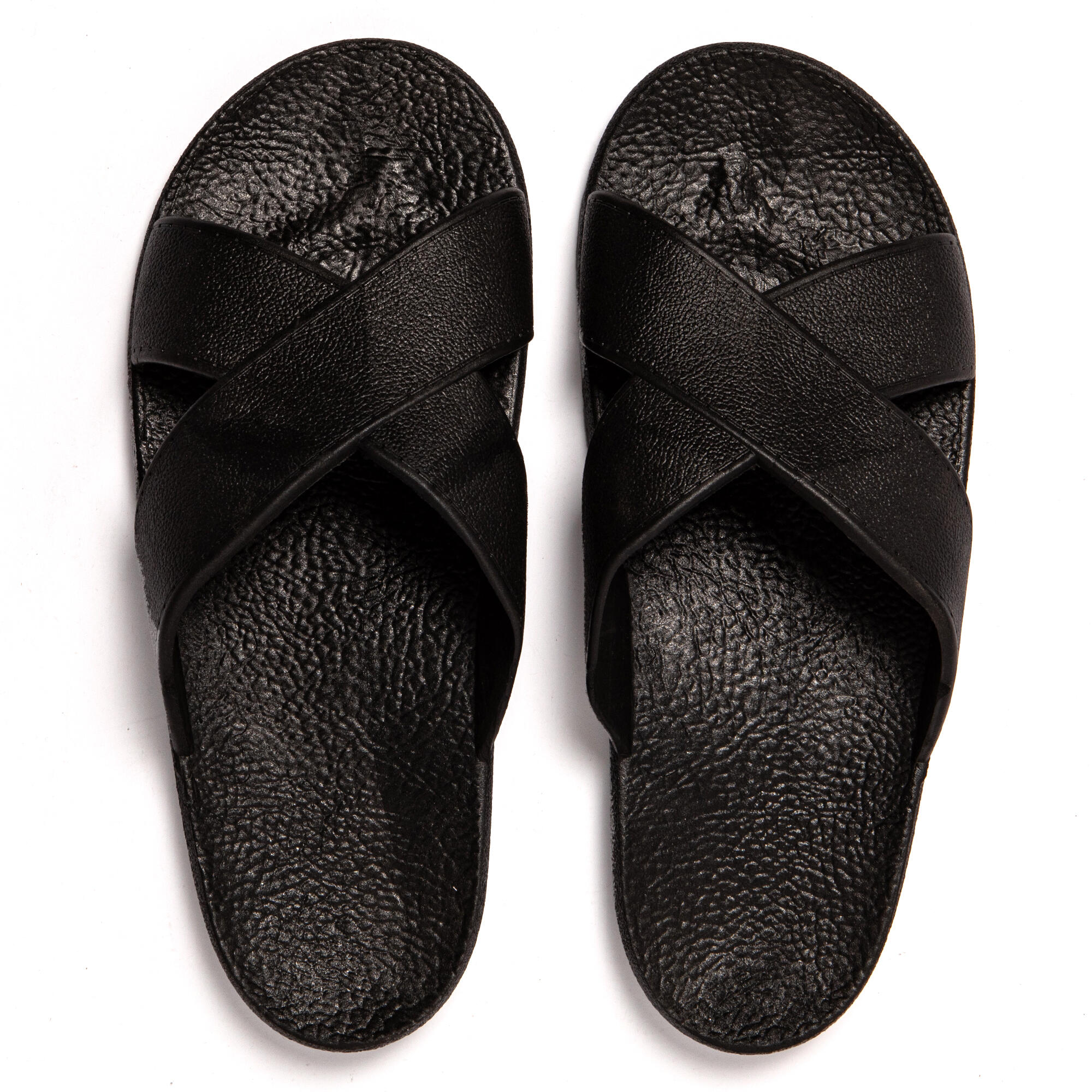 Sandales homme Brasileras Noir semelle en gomme 6/7