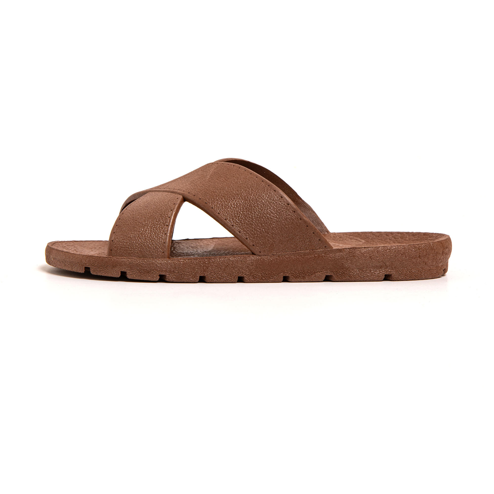 Sandales homme Brasileras Marron semelle en gomme 4/7