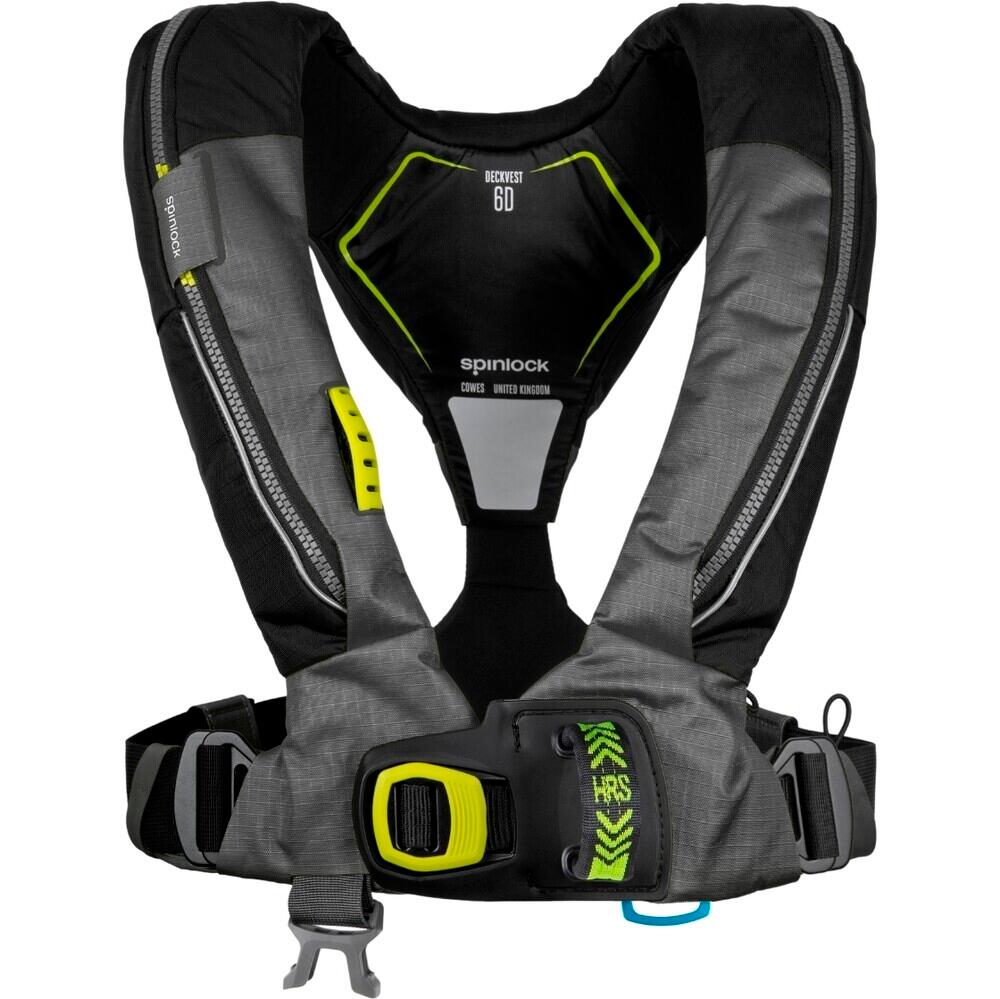 SPINLOCK 2025 Deckvest 6D 170N Lifejacket With HRS System