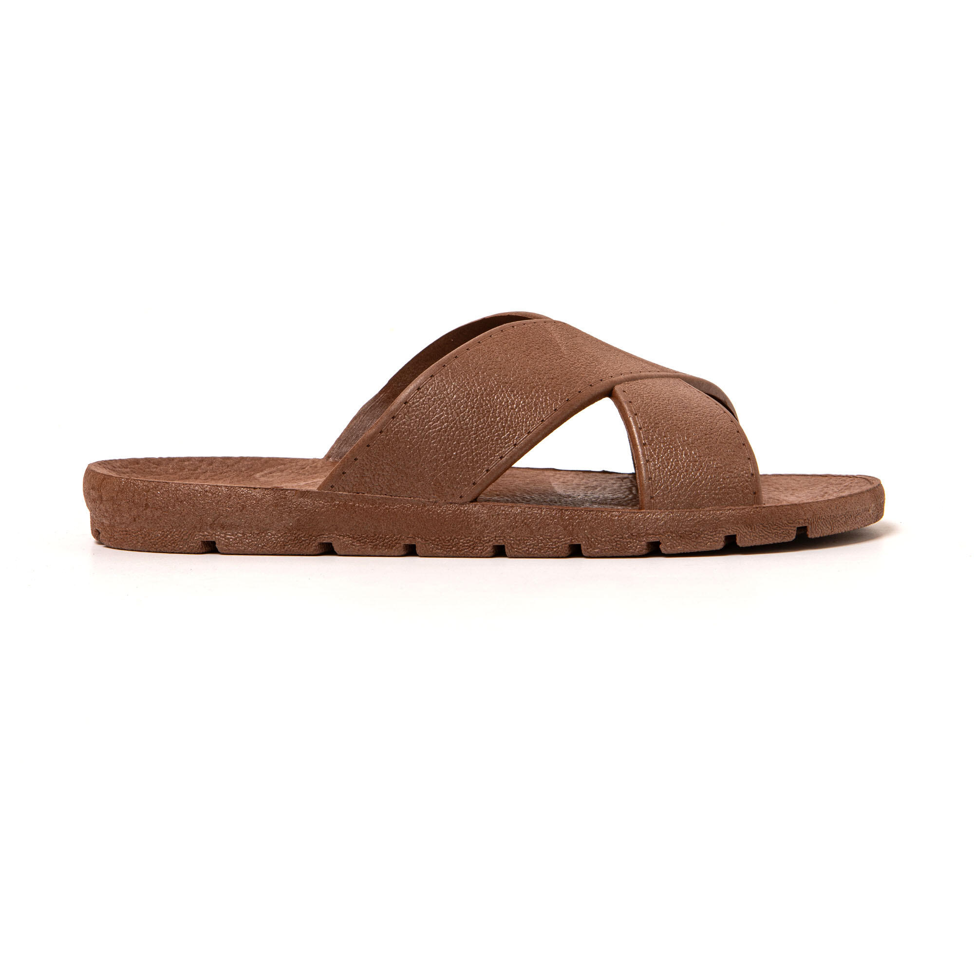 Sandales homme Brasileras Marron semelle en gomme 3/7