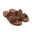 Sandales femme Brasileras Marron semelle en gomme