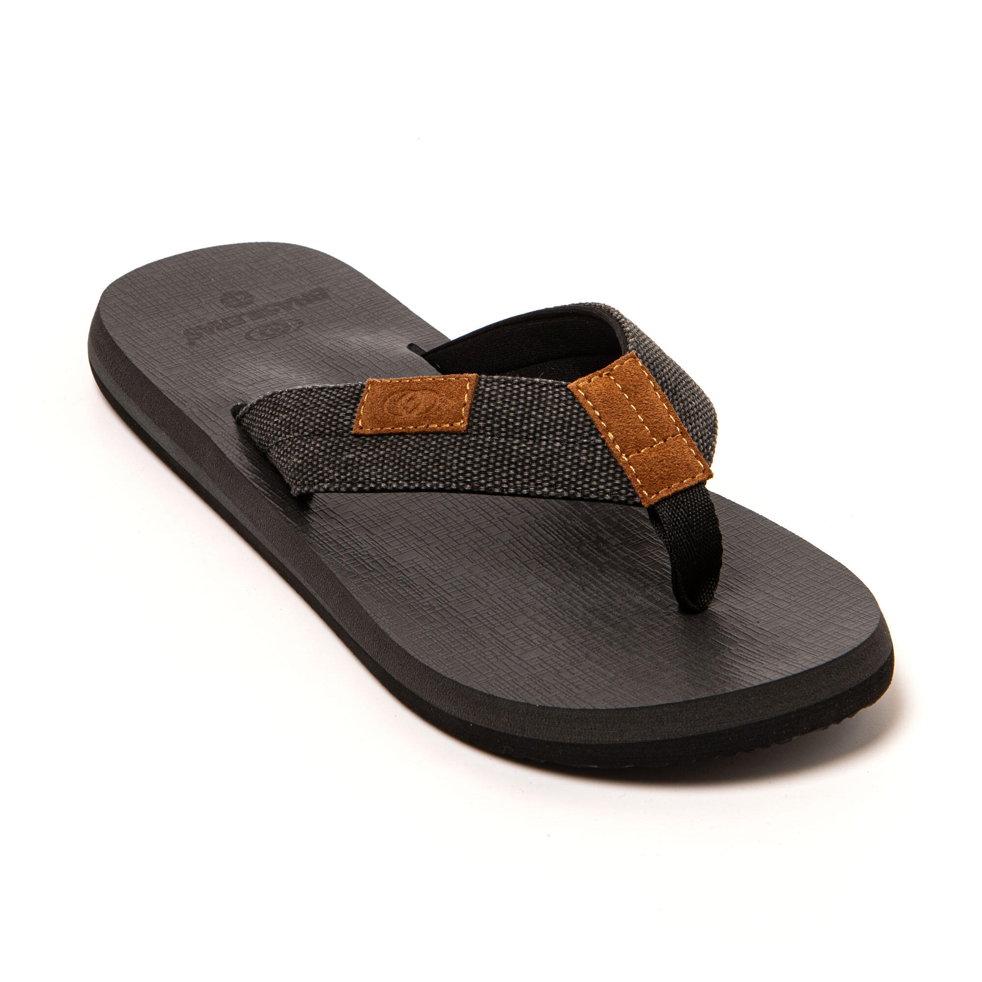 Chinelo masculino Brasileras Preto sola borracha 2/7