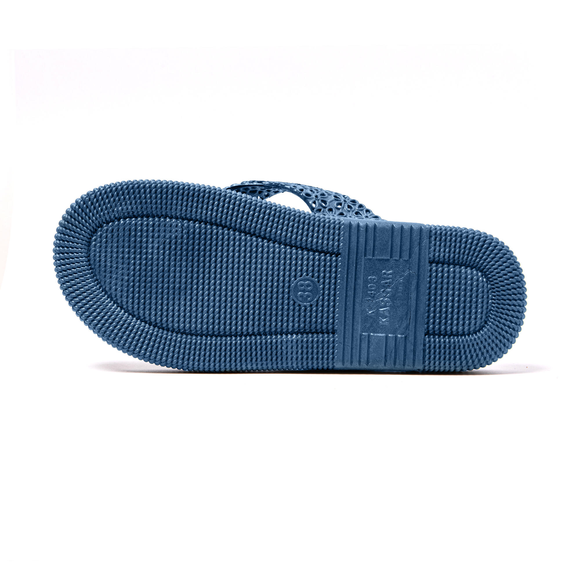 Infradito donna Brasileras Blu con suola in gomma 7/7
