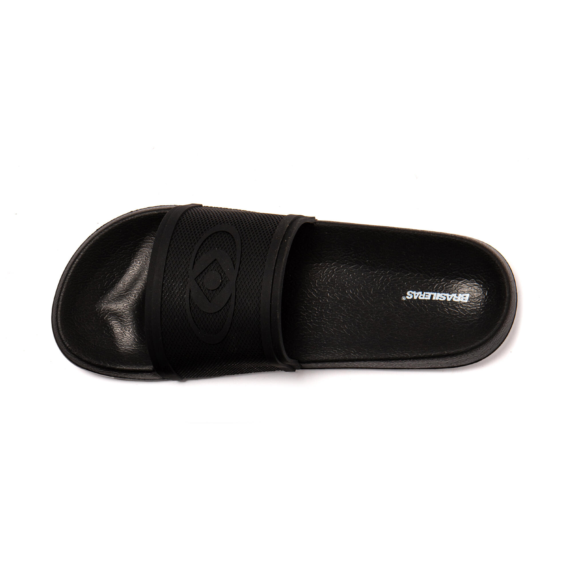 Sandales unisex Brasileras Noir semelle en gomme 5/7