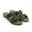 Sandales femme Brasileras Vert Militaire semelle en gomme