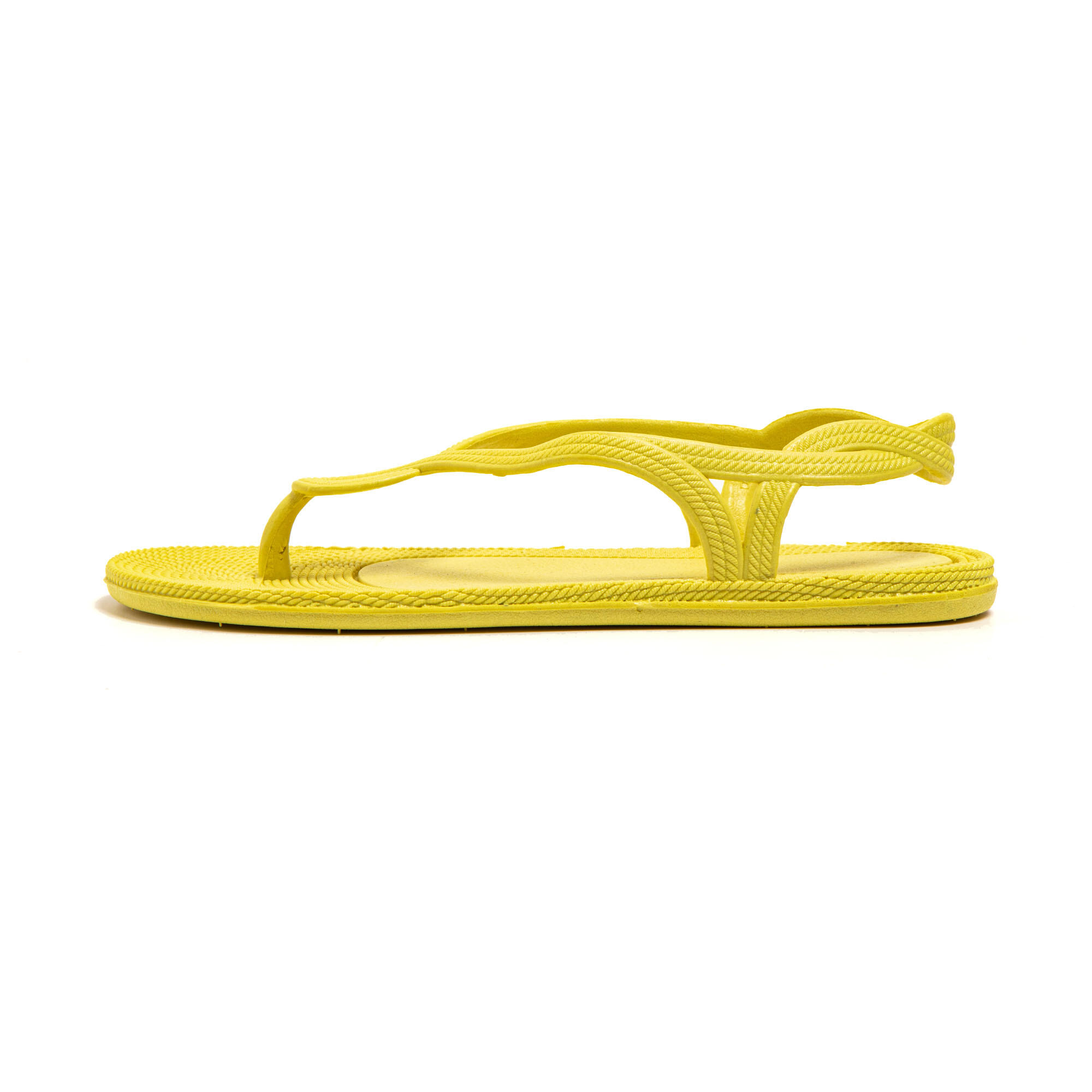 Tongs femme Brasileras Jaune semelle en gomme 4/7