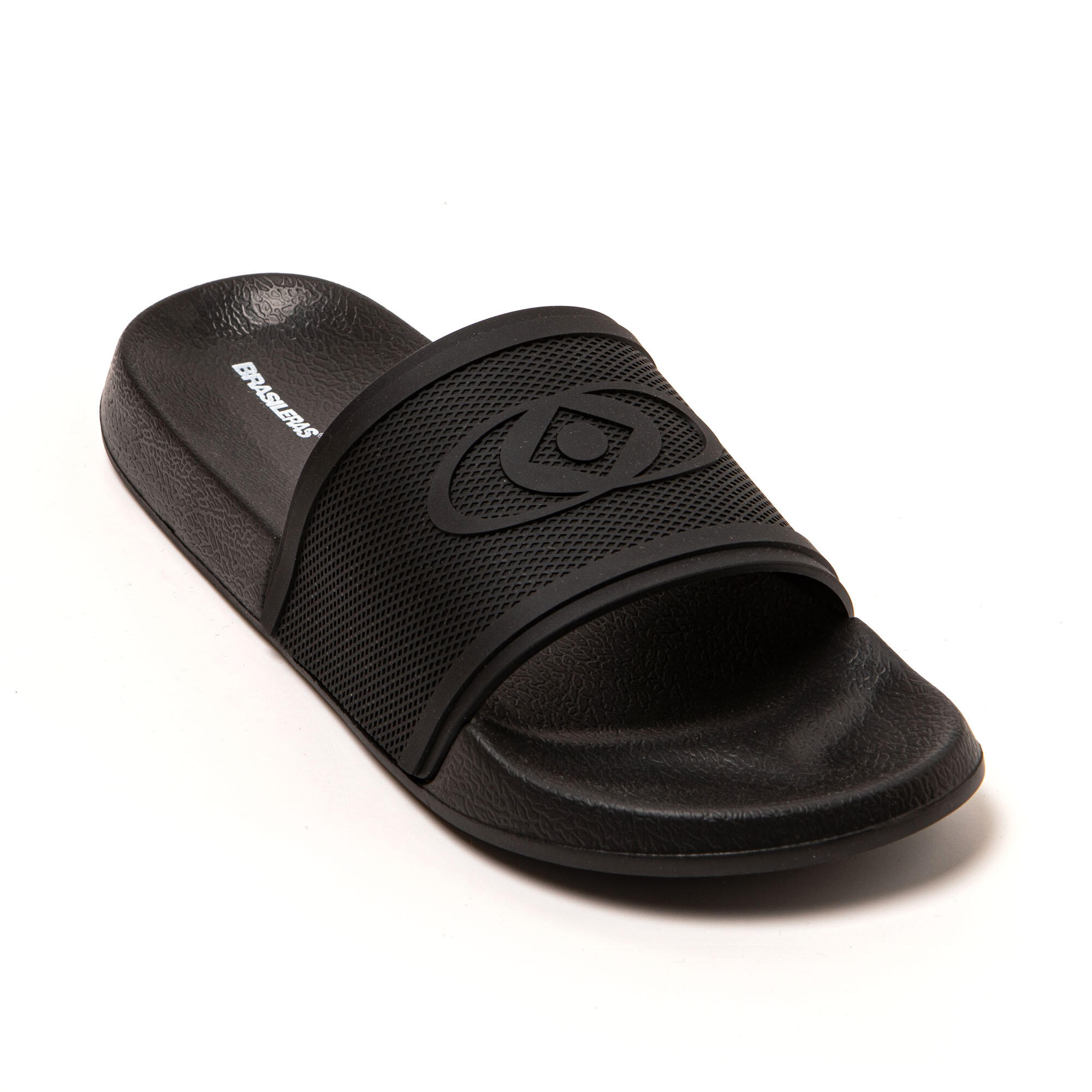 Sandales unisex Brasileras Noir semelle en gomme 2/7