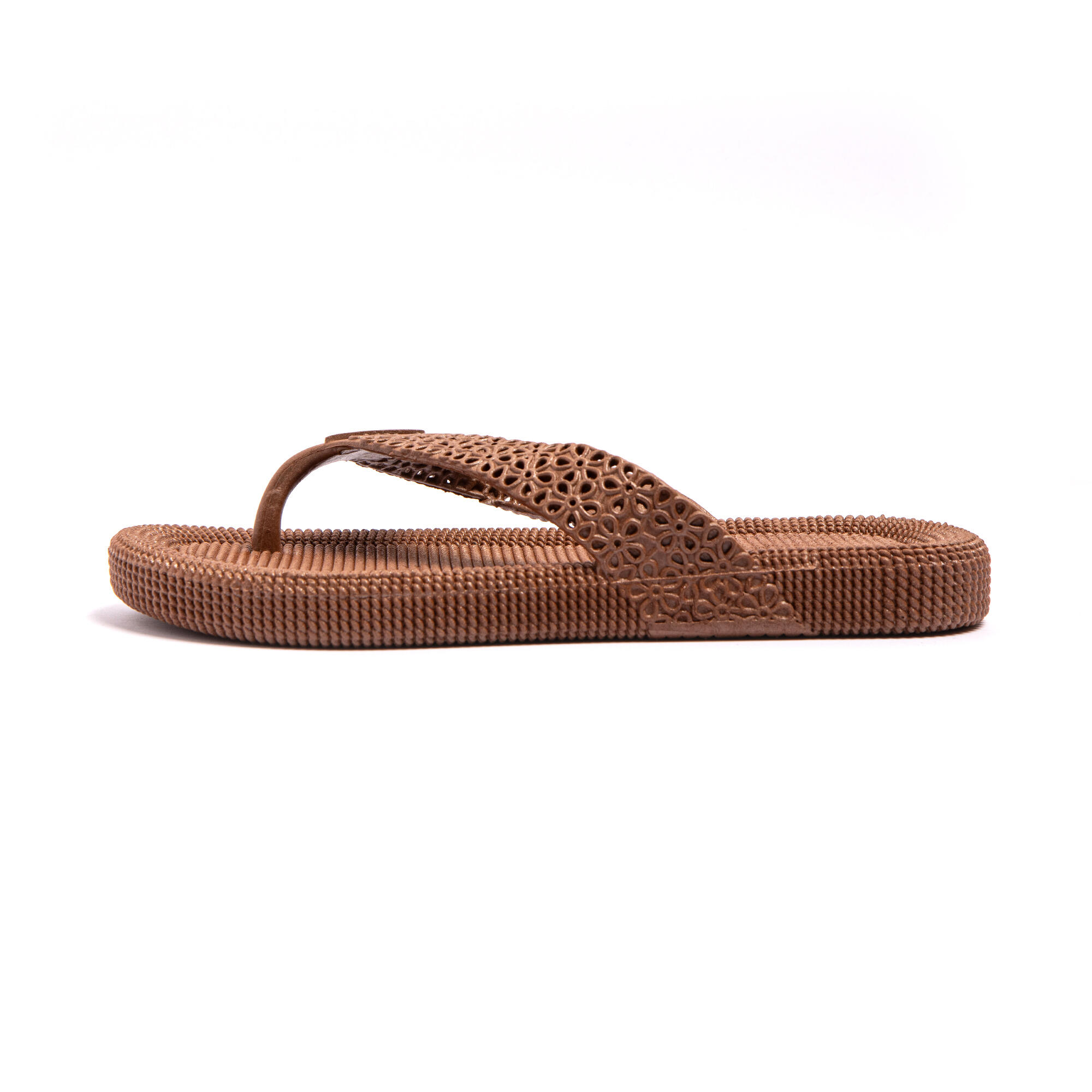 Infradito donna Brasileras Marrone con suola in gomma 4/7