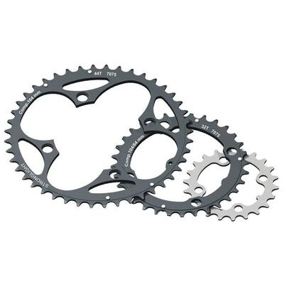 Kettingblad shimano type xc zicral 9v 46t steek 104 zwart