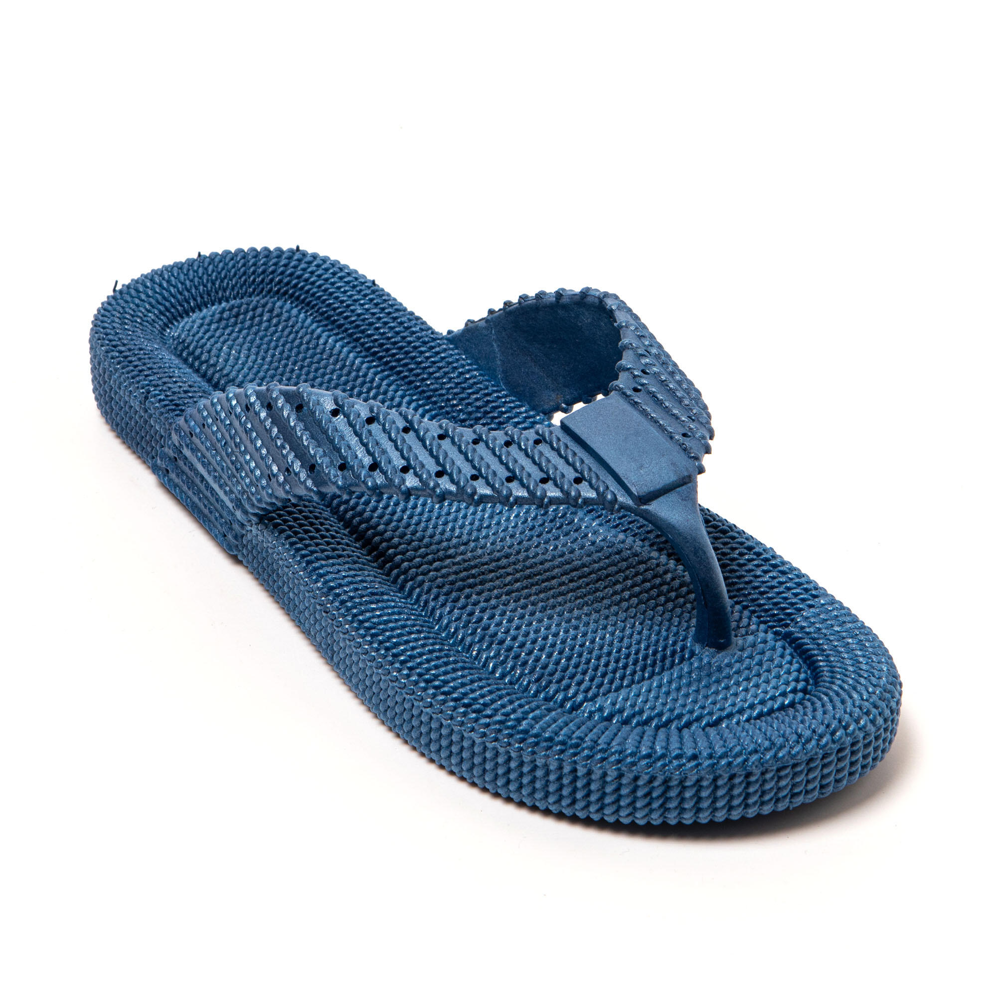 Tongs homme Brasileras Bleu semelle en gomme 2/7