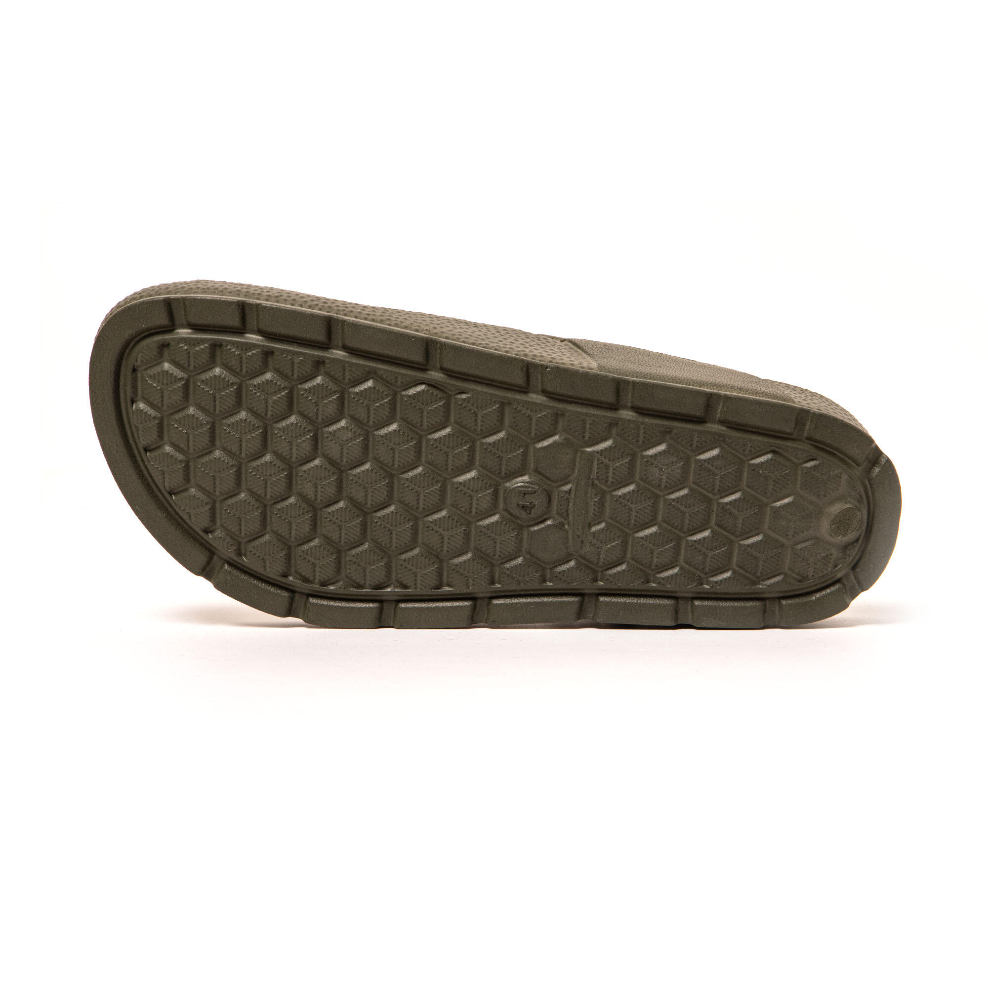 Sandales unisex Brasileras Vert Militaire semelle en gomme 7/7