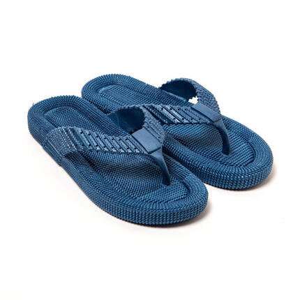 Tongs homme Brasileras Bleu semelle en gomme