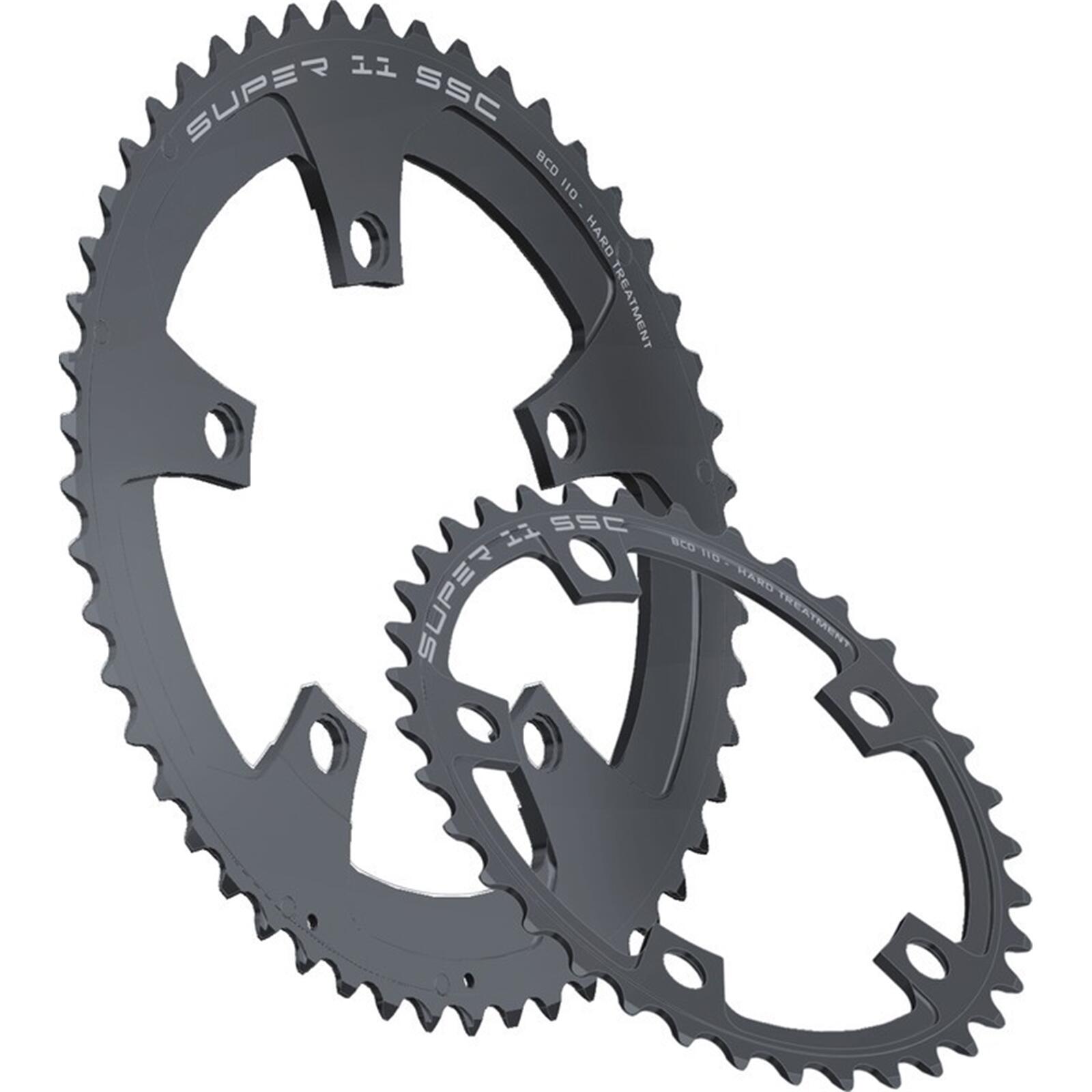 Miche - Plateau Intérieur Miche Super11 Ssc Shimano 11v 36t 110 Mm - Plateau De Pédalier - Noir - 110cm - Decathlon
