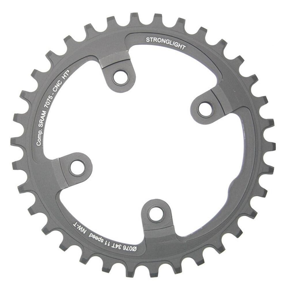 STRONGLIGHT HT3 Mod.17 32T Inner Aluminium Chainring — Black.