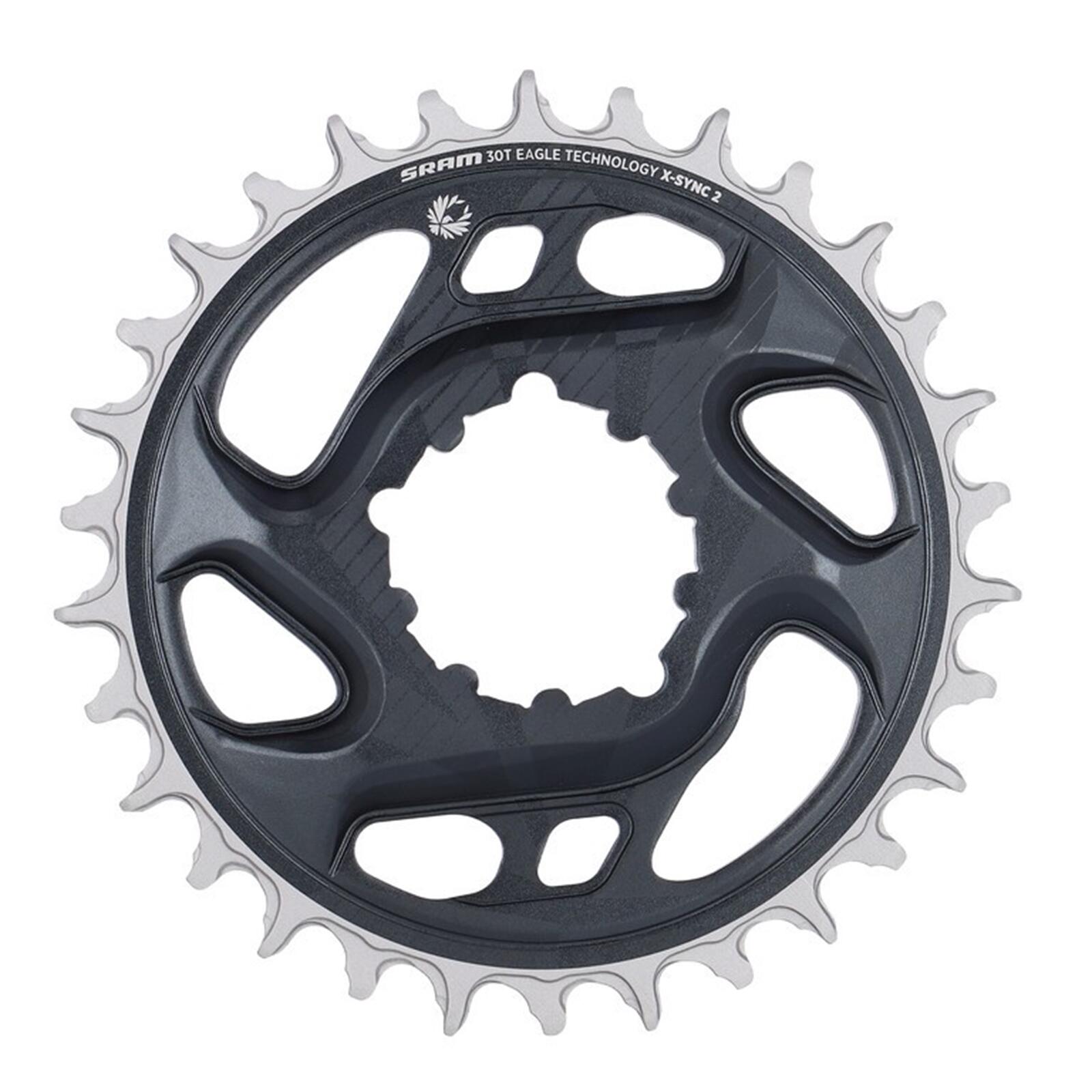 SRAM Ingranaggio X-Sync 2 GX Eagle - offset 6mm - grigio - 30 denti