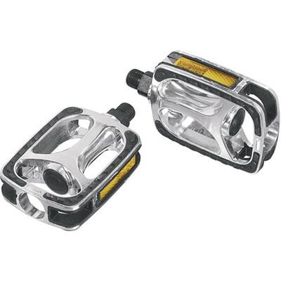 Ergotec vp-608 pedaalset met reflectoren voor stadsfietsen