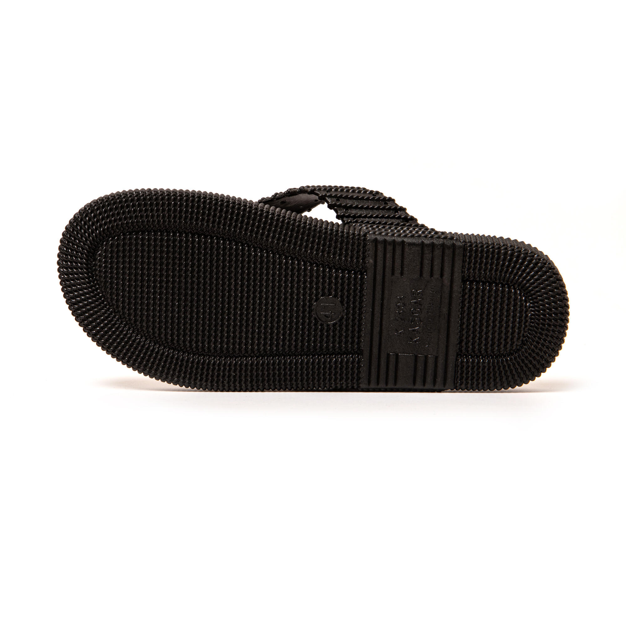 Tongs homme Brasileras Noir semelle en gomme 7/7