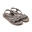 Sandales femme Brasileras Gris semelle en gomme