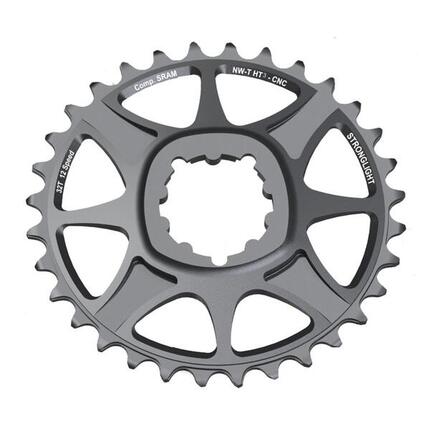 Stronglight Kettenblatt MTB Sram 1x12 direct mount 26Z 6mm offset grau HT³