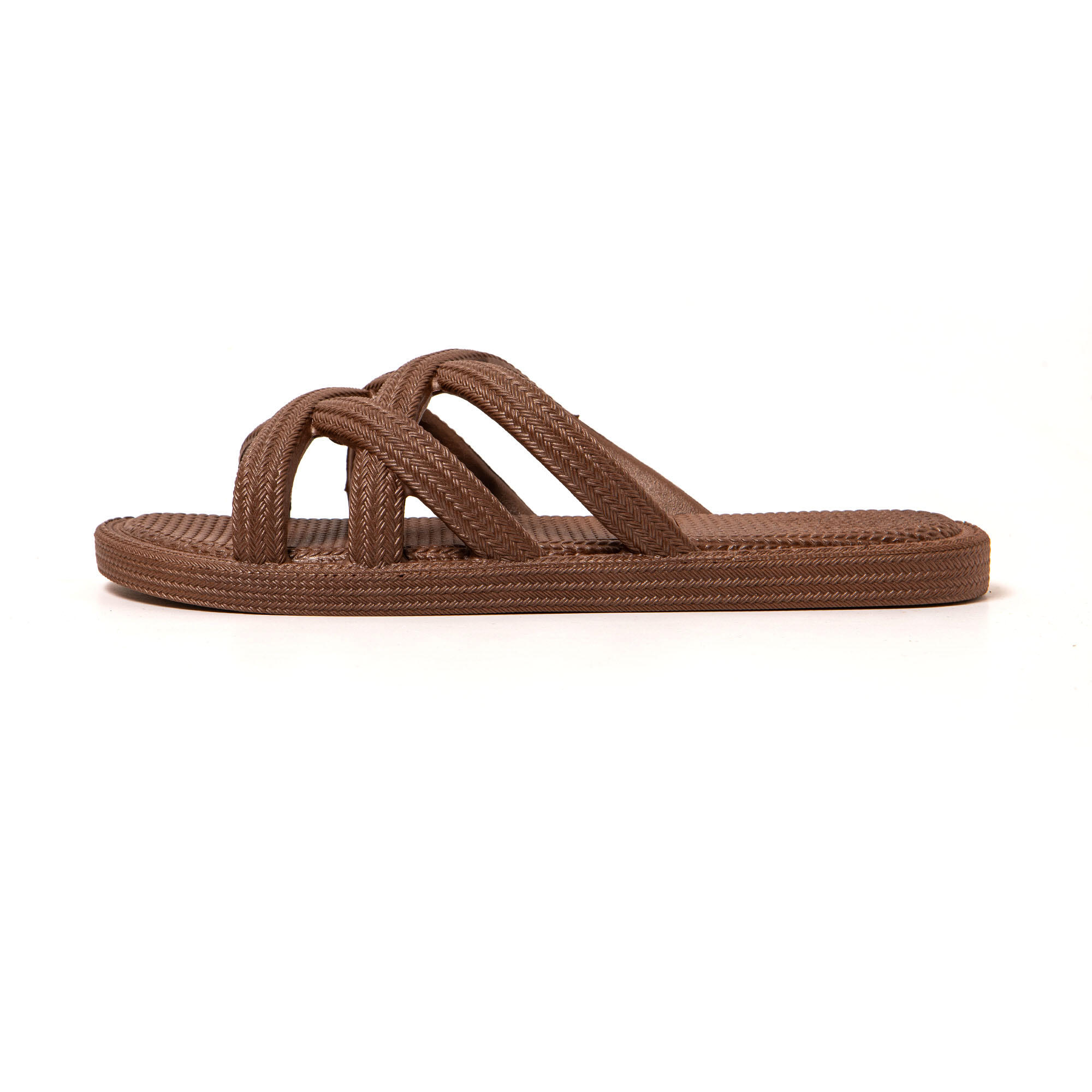 Sandali donna Brasileras Marrone con suola in gomma 4/7