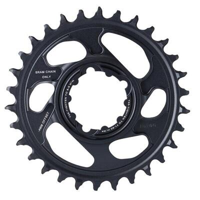 X-sync 2 eagle kettingblad - offset 4mm - grijs - 30 tanden