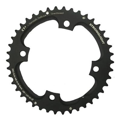 Stronglight kettingblad mtb voor sram 2x10 buiten 41 (27) tanden zwart