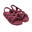 Sandales femme Brasileras Grenat semelle en gomme
