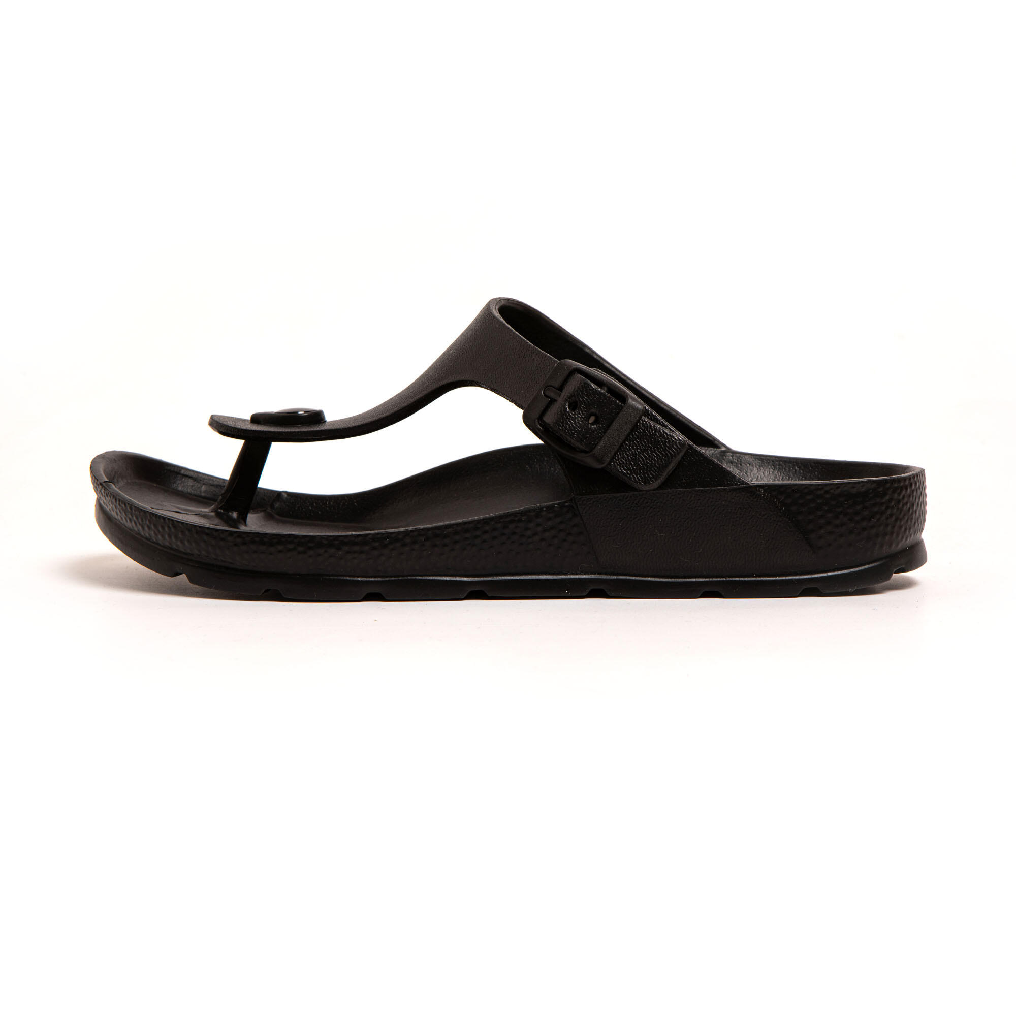 Sandalen Unisex Brasileras Schwarz mit Gummisohle 4/7