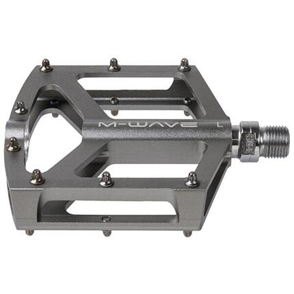 Messingschlager Pédales plateforme Freedom SL alu M-Wave gris titane 313341