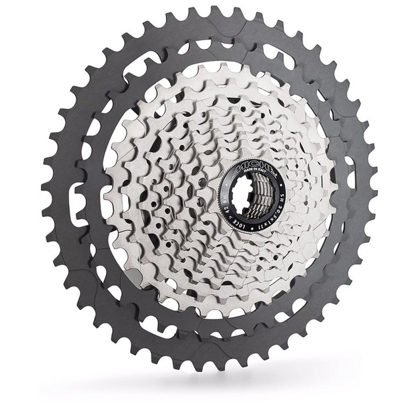 Cassetta posteriore in alluminio Miche Xm P/shimano 1/2