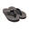 Chanclas playa hombre Brasileras Azul suela goma