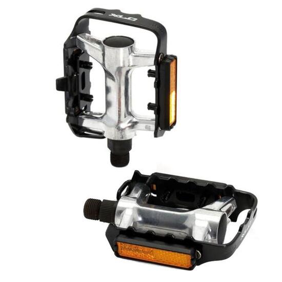 XLC PD-M03 pedały aluminiowe MTB 104 x 67 mm czarny/srebrny
