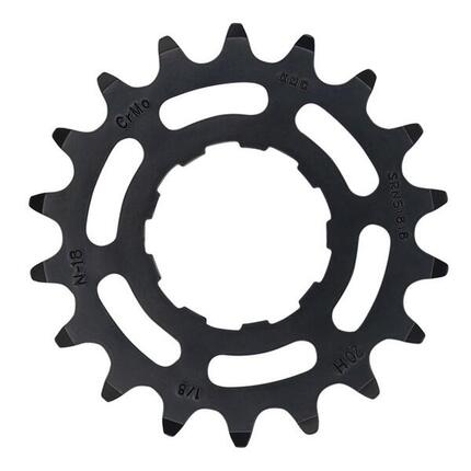 KMC Antriebsritzel E-Bike für Enviolo 1/2" x 1/8", 18 Zähne, schwarz