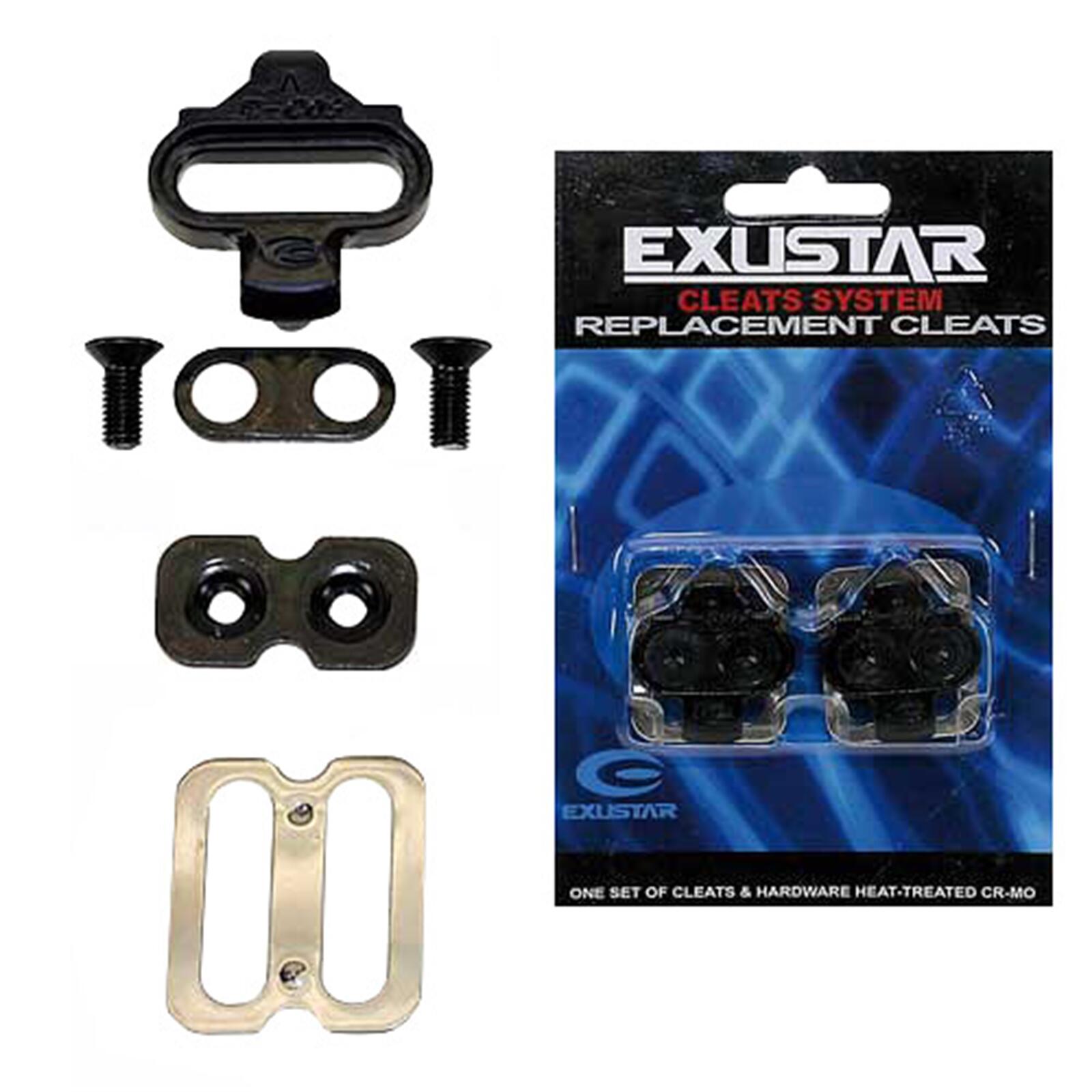 Kit Tacchette SPD Per Scarpe Da Ciclismo, Compatibili 2 Fori, Antiscivolo Per MTB, Bici Da Corsa E Indoor, Robuste E Facili Da Montare