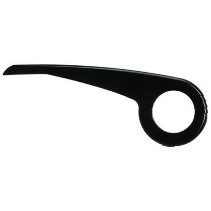 Hebie Kettenschutz 1-flügelig 38 Zähne, schwarz, für Nabenschaltung