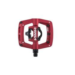 Paire de Pédales Semi-Automatiques DMR Versa Rouge