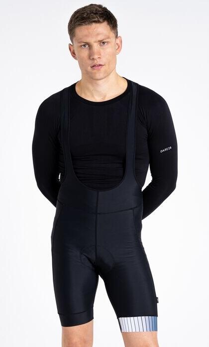 Culotte corto ciclismo - Hombre - Tirantes Dareb21 - Negro 4/6