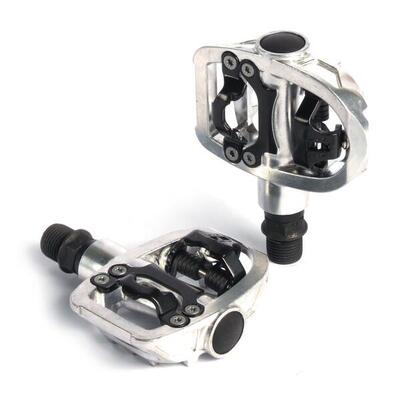 XLC Road-System-Pedal PD-S07 einseitig. silber. SPD-kompatibel