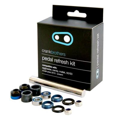 Crankbrothers Pedal-Ersatzlagerset Rebuild Kit. Schwarz