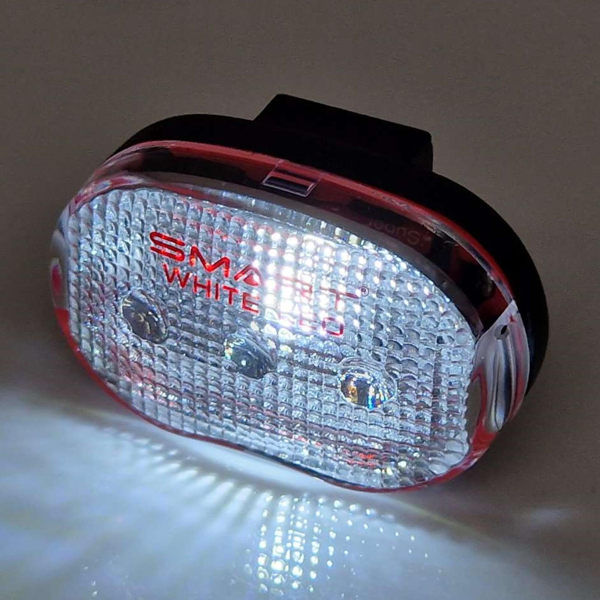 SMART 1 x Superbright White SMD LED 15 Lumens Battery Front Light 7/8