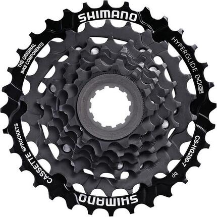 Shimano Zahnkranz-Kassette CSHG200 7-fach 12-14-16-18-21-26-32 Zähne