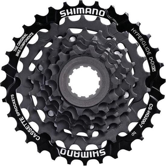 Shimano Zahnkranz-Kassette CSHG200 7-fach 12-14-16-18-21-26-32 Zähne